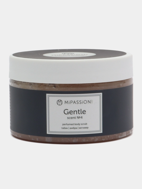 Парфюмированный скраб для тела Gentle MIPASSION, 250 мл