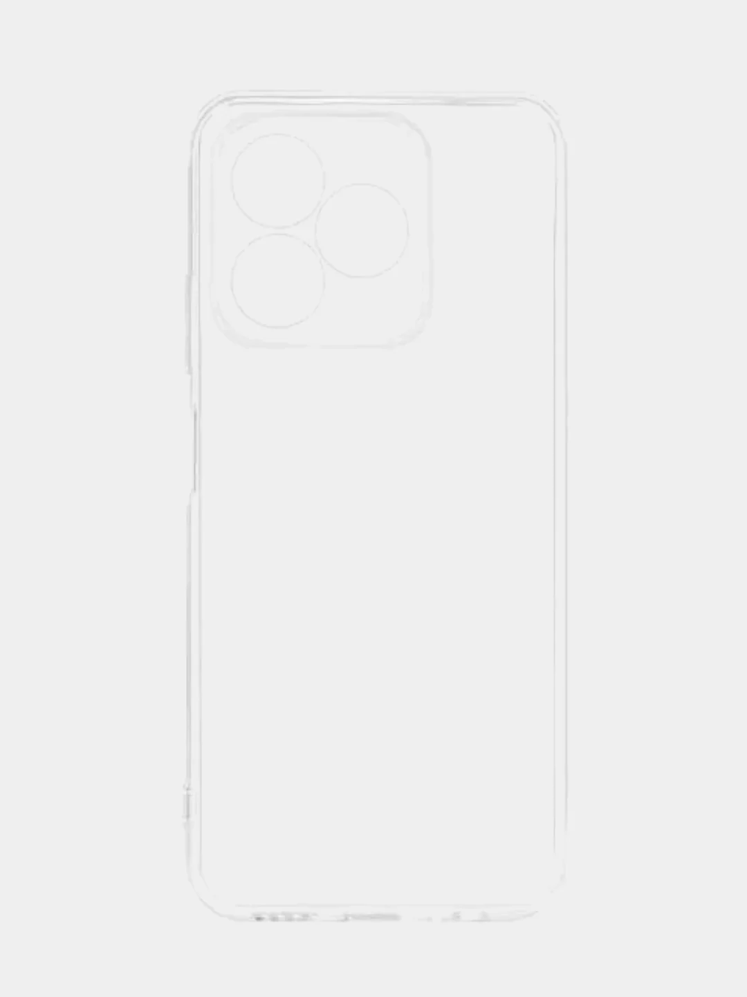 Прозрачный чехол для Realme C51, C53 / Реалми C51, С53 / Realme Note 50, силиконовый, матовый