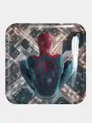 Индиго 3d стикеры (наклейки) на телефон Marvel Мстители