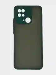 Чехол Xiaomi Redmi 10C / Poco C40, Поко С40, пластиковый, матовый, с цветными кнопками