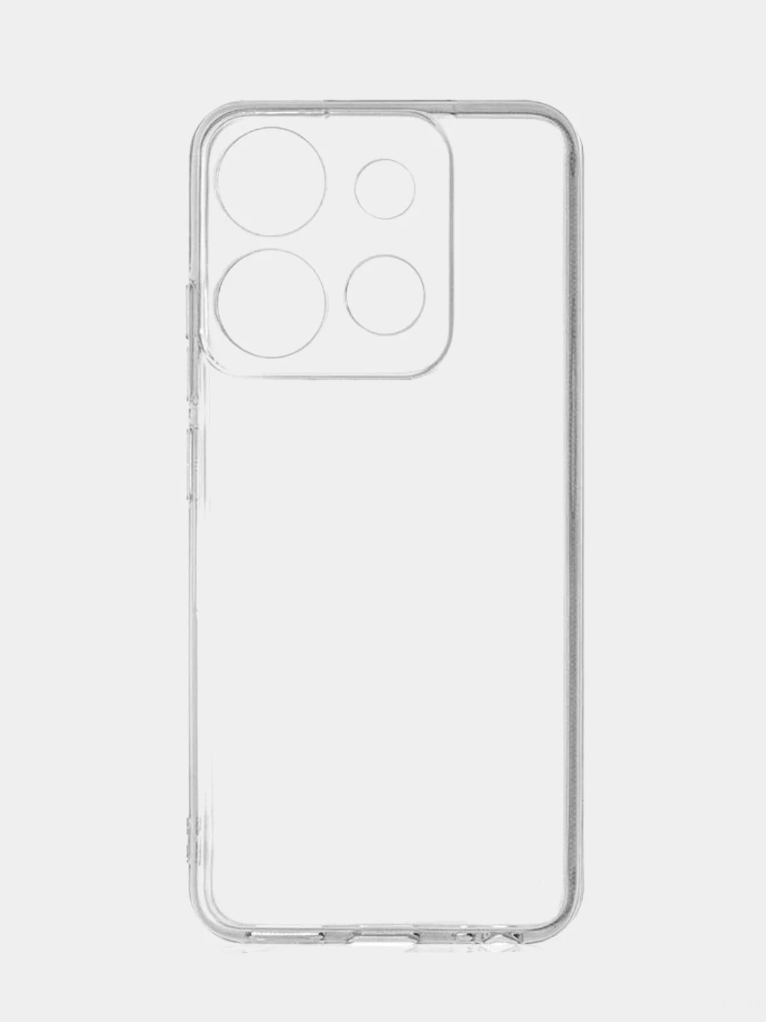 Прозрачный чехол Spark Go 2023, Pop 7, 7 Pro, Smart 7, Смарт 7, прозрачный, силиконовый, с защитой камеры