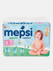 Подгузники- Трусики Mepsi XL (12-22 кг.) 19 шт