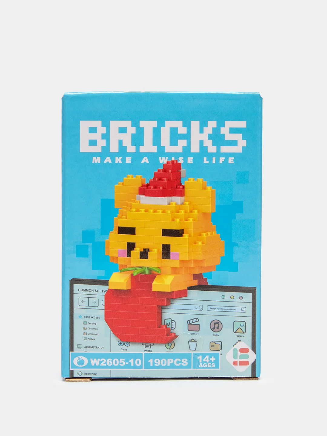 Медный детский 3D конструктор, игрушка развивающая