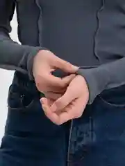 Серый водолазка
