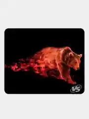 Алый коврик игровой для мыши "Flames", 320 х 240 х 3 мм