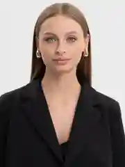 Серьги женские Капли массивные