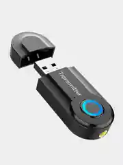 Черный 2-в-1 Беспроводной Bluetooth  аудио передатчик и приемник