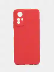 Красный чехол для Redmi Note 12S, Редми Нот 12С, силиконовый, матовый