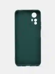 Тёмно-зелёный чехол для Redmi Note 12S, Редми Нот 12С, силиконовый, матовый