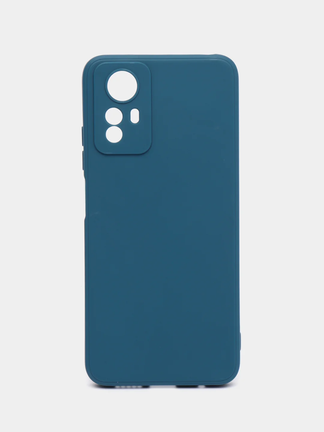 Темно-синий чехол для Redmi Note 12S, Редми Нот 12С, силиконовый, матовый