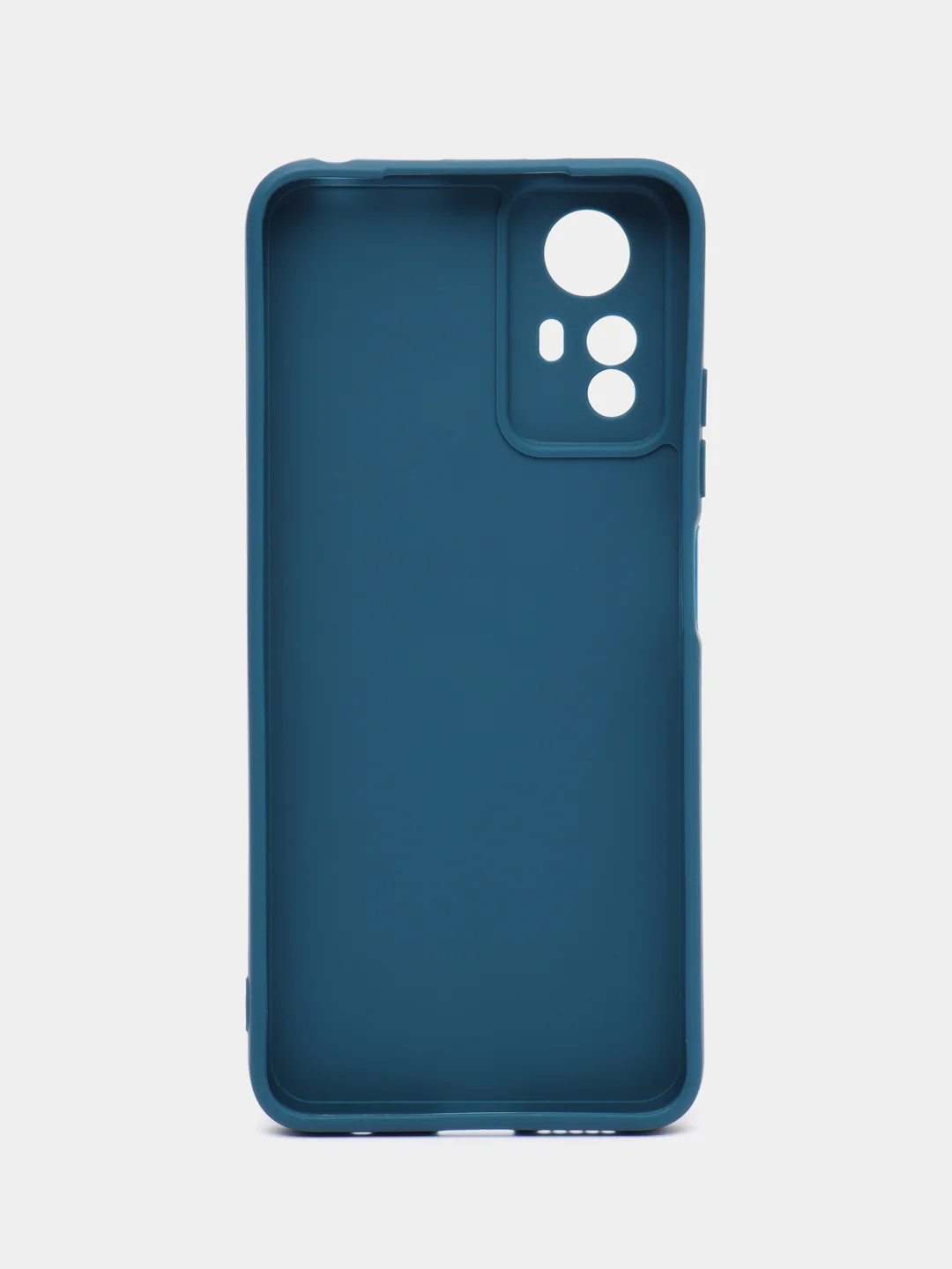 Темно-синий чехол для Redmi Note 12S, Редми Нот 12С, силиконовый, матовый