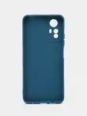 Темно-синий чехол для Redmi Note 12S, Редми Нот 12С, силиконовый, матовый