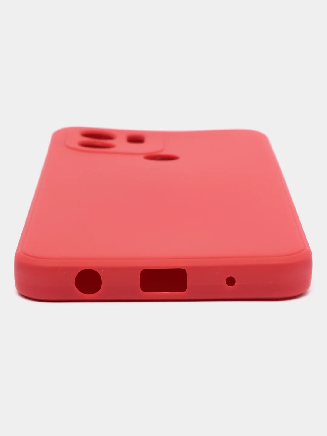 Красный чехол Xiaomi Redmi A1+ Plus / A1+ A2+ Poco C51 Сяоми Редми А1+ А1 Плюс цветной матовый