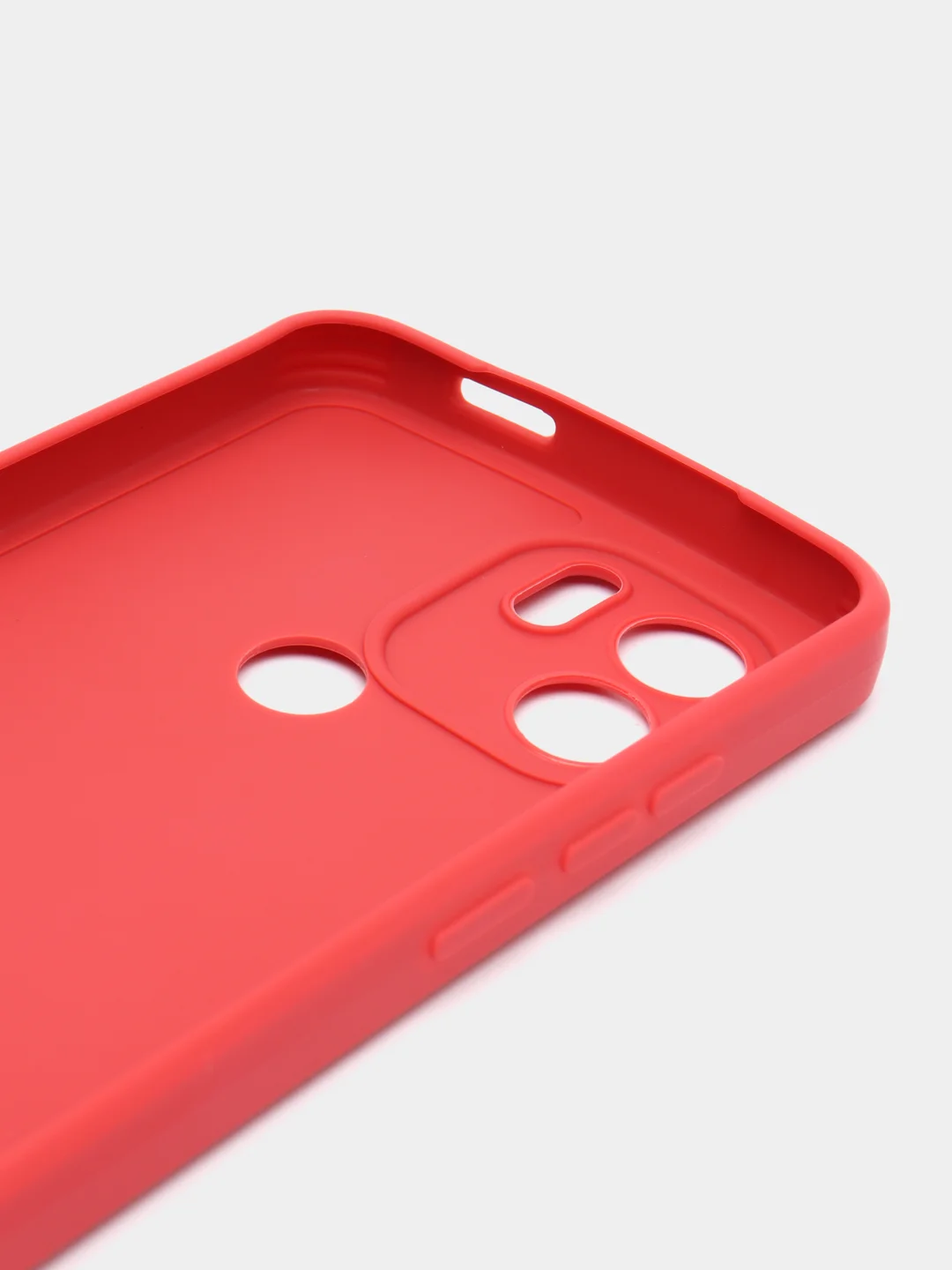 Красный чехол Xiaomi Redmi A1+ Plus / A1+ A2+ Poco C51 Сяоми Редми А1+ А1 Плюс цветной матовый