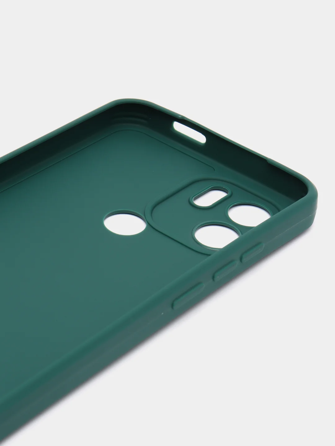 Тёмно-зелёный чехол Xiaomi Redmi A1+ Plus / A1+ A2+ Poco C51 Сяоми Редми А1+ А1 Плюс цветной матовый