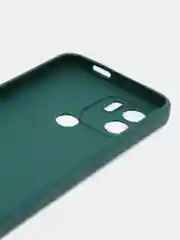 Тёмно-зелёный чехол Xiaomi Redmi A1+ Plus / A1+ A2+ Poco C51 Сяоми Редми А1+ А1 Плюс цветной матовый