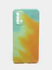 Хаки чехол Xiaomi Redmi 9T, Сяоми Редми 9Т силиконовый с мягким подкладом