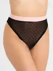 Черный комплект женского белья