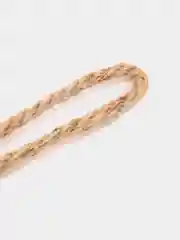 Серый меланж ёлочная игрушка, новогодняя
