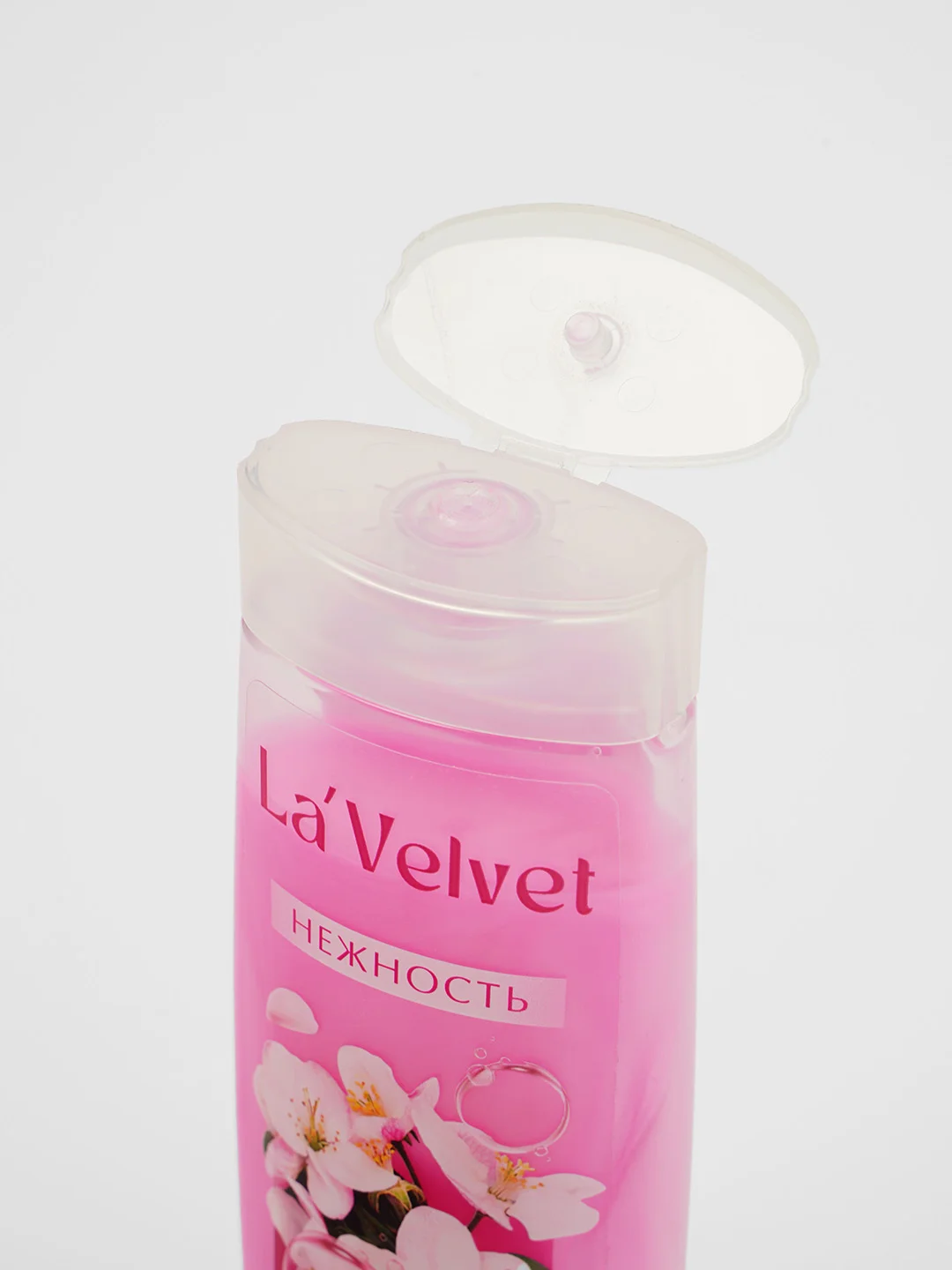 Гель для душа LaVelvet "Нежность", сладкий аромат цветущей сакуры