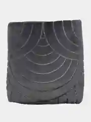 Угольный плед велсофт
