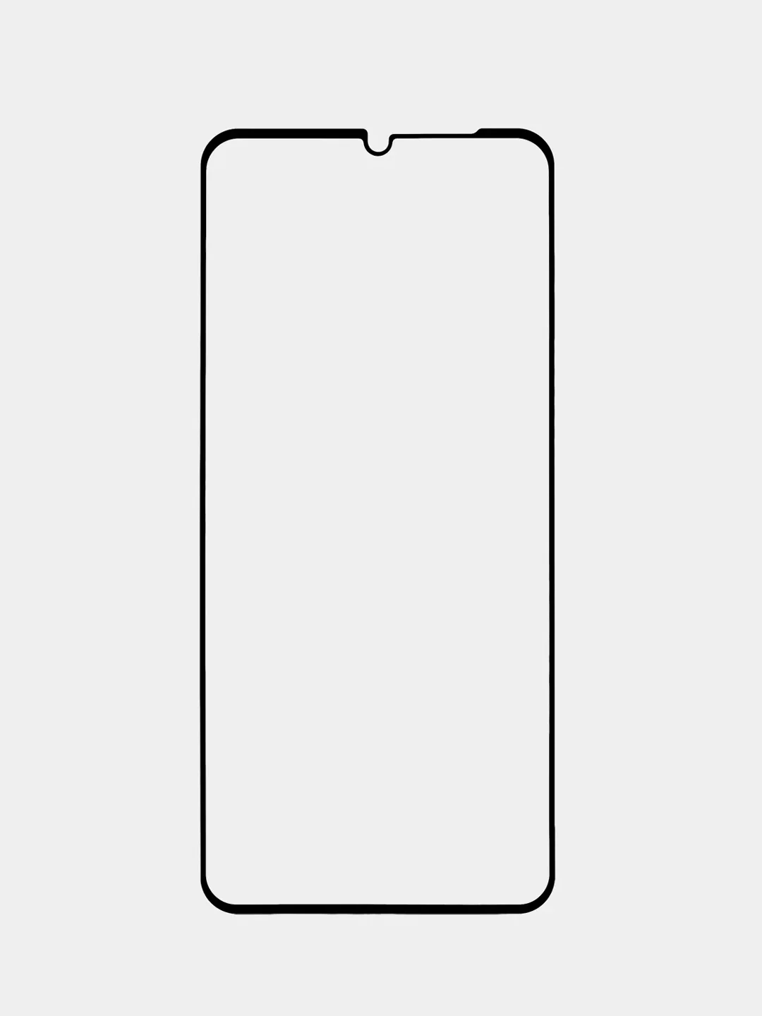 Прозрачный 1-2 шт стекло для Oppo A38, A18 защитное ROSCO прозрачное с олеофобным покрытием и рамкой