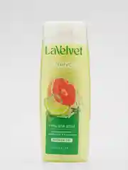 Гель для душа LaVelvet Тонус, бодрящий аромат грейпфрута и бергамота