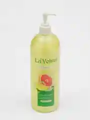 Гель для душа LaVelvet Тонус, бодрящий аромат грейпфрута и бергамота