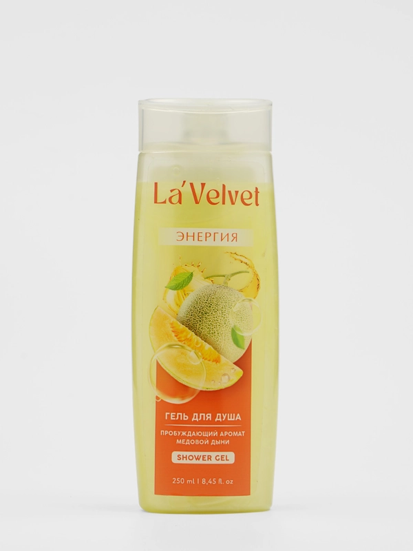 Гель для душа LaVelvet Энергия, пробуждающий аромат медовой дыни