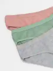 Зеленый трусы женские слип, комплекты