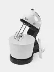 Белый миксер Sakura SA-6313CBK, с чашей, 250 Вт, 7 скоростей