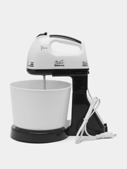 Миксер Sakura SA-6313CBK, с чашей, 250 Вт, 7 скоростей