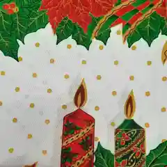 Прозрачный скатерть с НОВОГОДНИМ рисунком на прямоугольный стол,ткань -полиэстер  Размер - 110/150