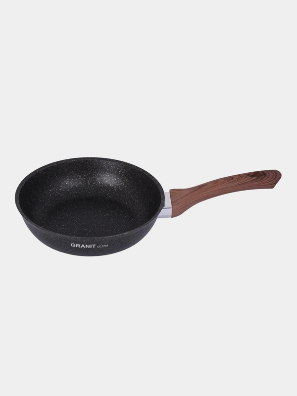 Сковорода KUKMARA АП линия Granit ultra original, с ручкой, 22 см