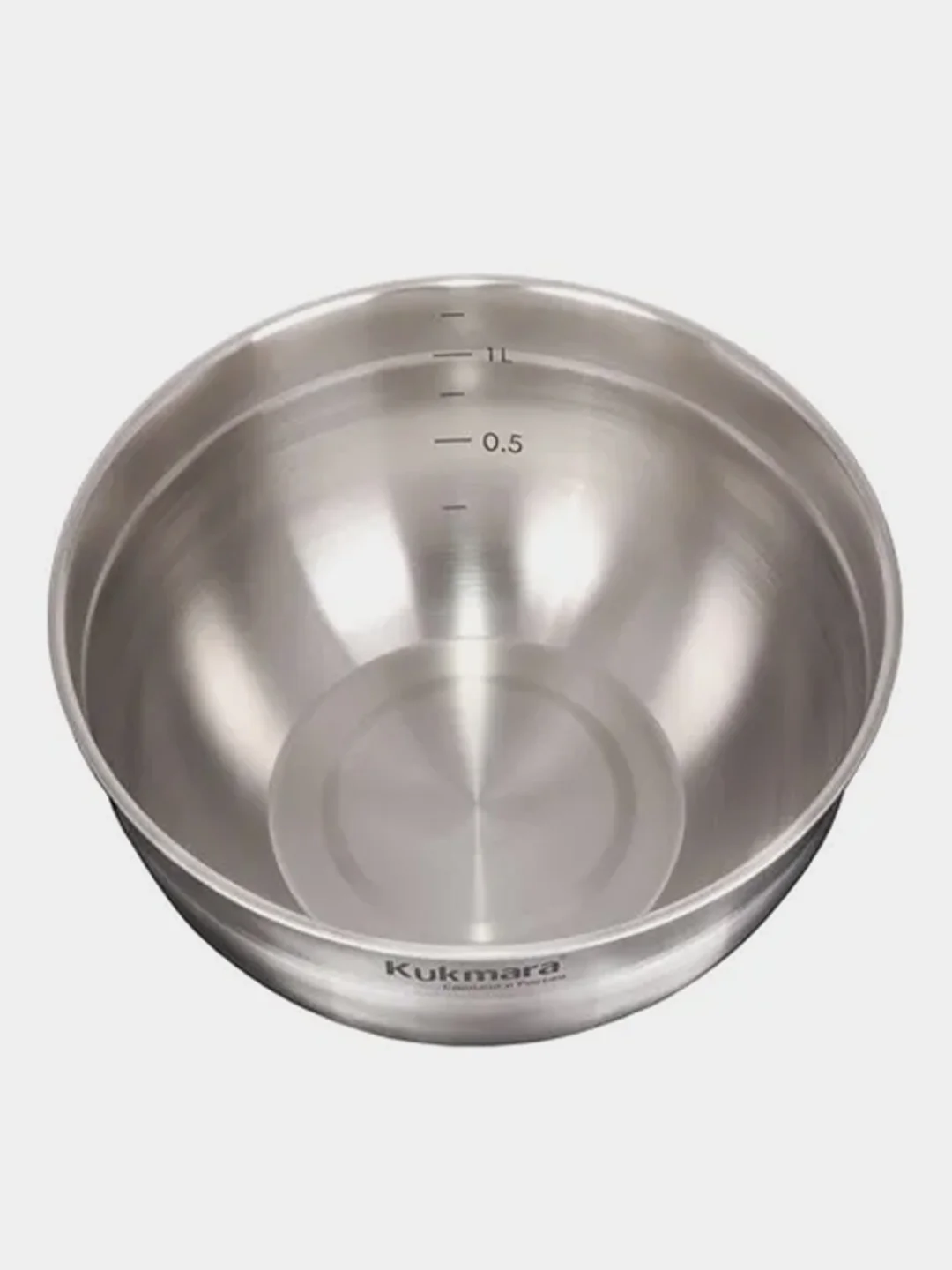 Миска KUKMARA из нержавеющей стали, 1,5 л, диаметр 16 см