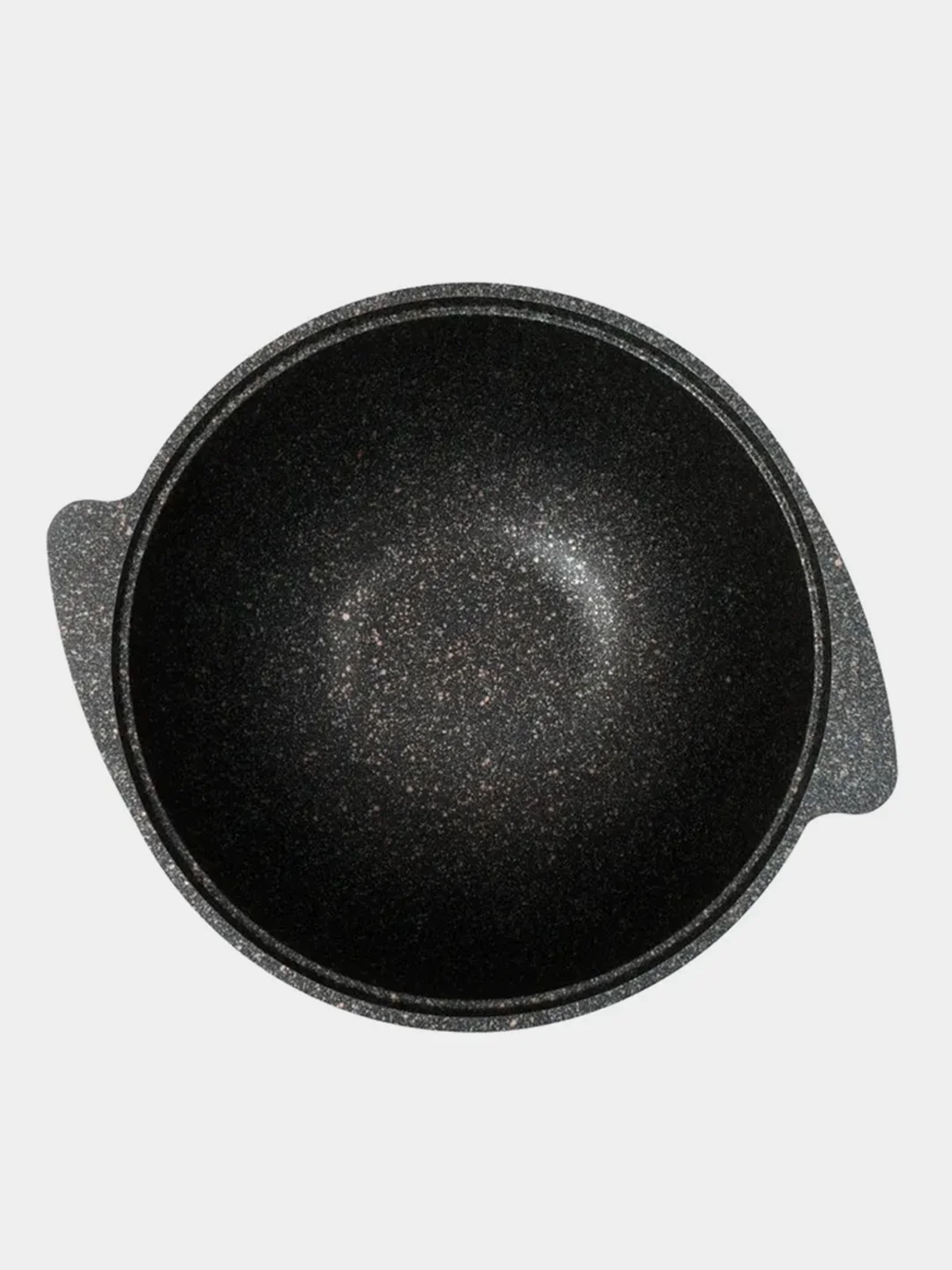 Казан для плова KUKMARA АП линия Granit ultra original, со стеклянной крышкой, 3,5 л