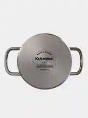 Кастрюля KUKMARA линии SAFIA со стеклянной крышкой, 1,5 л, диаметр 16 см
