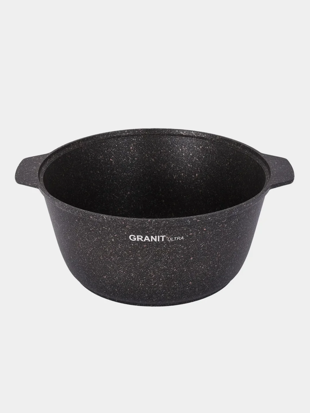Кастрюля жаровня KUKMARA АП линия Granit ultra original, со стеклянной крышкой, 5 л