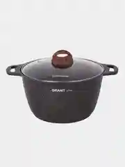 Кастрюля KUKMARA АП линия Granit ultra origina, со стеклянной крышкой, 6 л