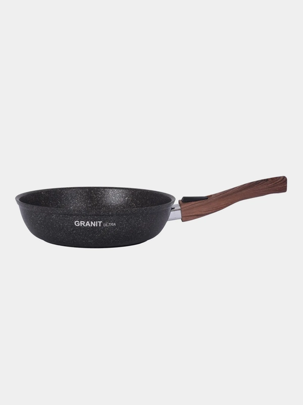 Сковорода KUKMARA АП линия Granit ultra original, со съемной ручкой, 28 см