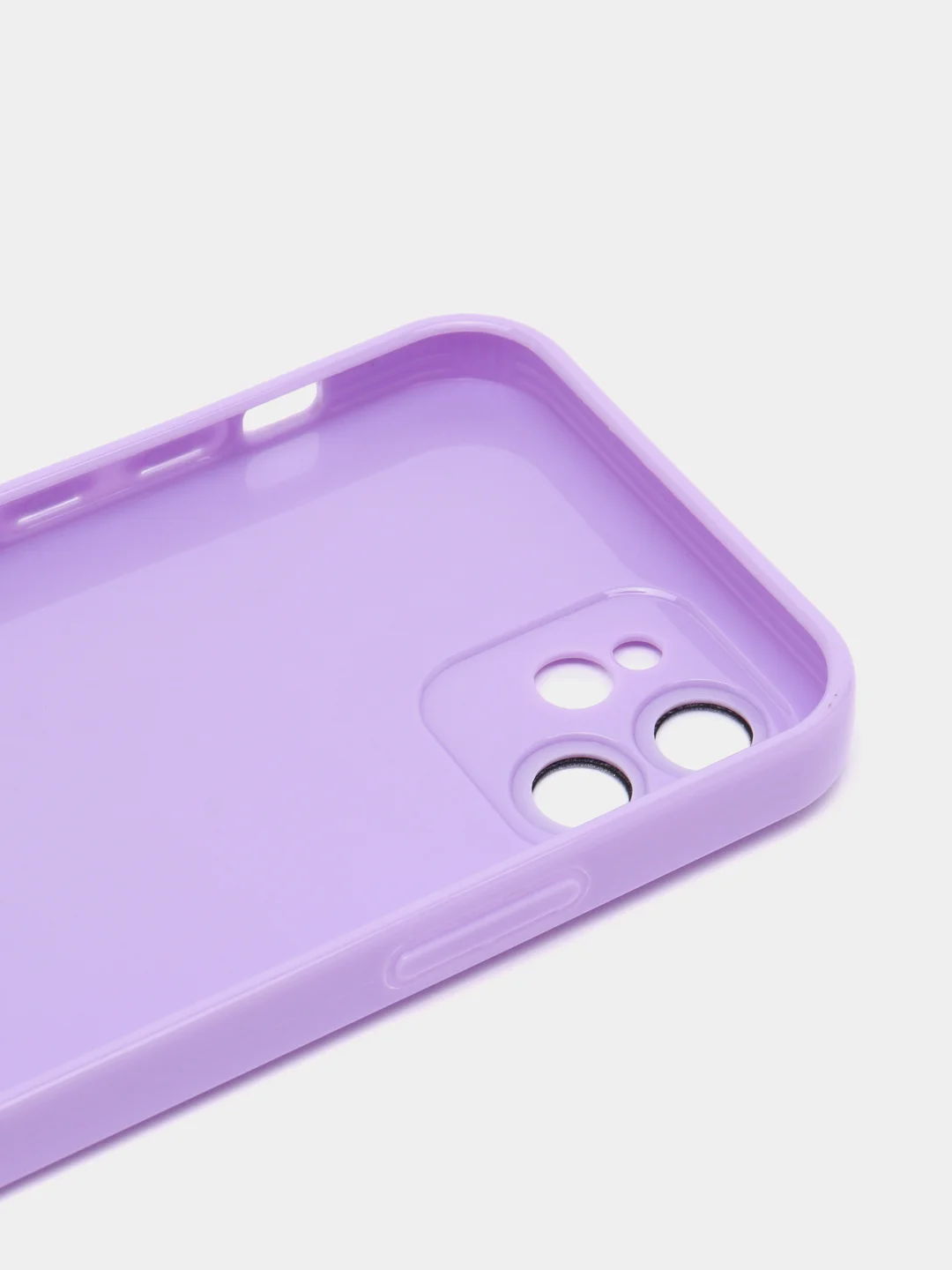 Сиреневый чехол для IPhone (Айфон) с защитой для камеры, 12, 13, 13 Pro, 14