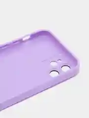 Сиреневый чехол для IPhone (Айфон) с защитой для камеры, 12, 13, 13 Pro, 14