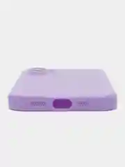 Сиреневый чехол для IPhone (Айфон) с защитой для камеры, 12, 13, 13 Pro, 14