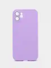 Сиреневый чехол для IPhone (Айфон) с защитой для камеры, 12, 13, 13 Pro, 14