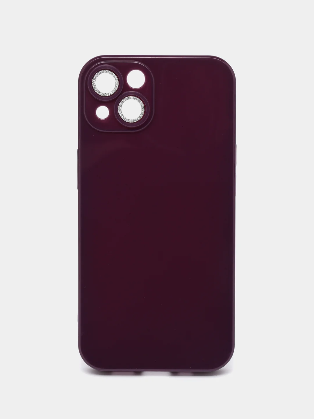Фиолетовый чехол для IPhone (Айфон) с защитой для камеры, 12, 13, 13 Pro, 14