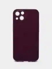 Фиолетовый чехол для IPhone (Айфон) с защитой для камеры, 12, 13, 13 Pro, 14