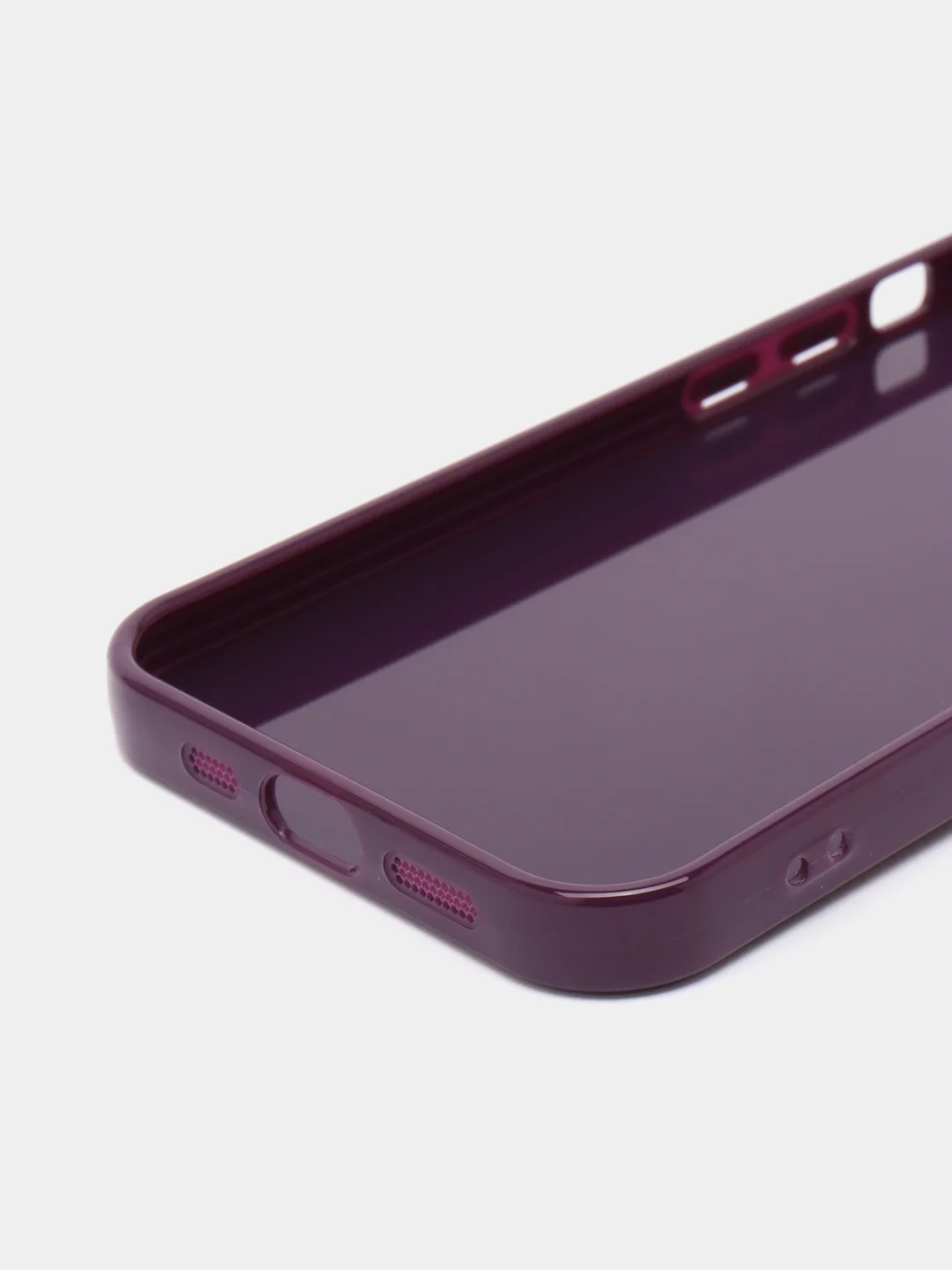 Сиреневый чехол для IPhone (Айфон) с защитой для камеры, 12, 13, 13 Pro, 14