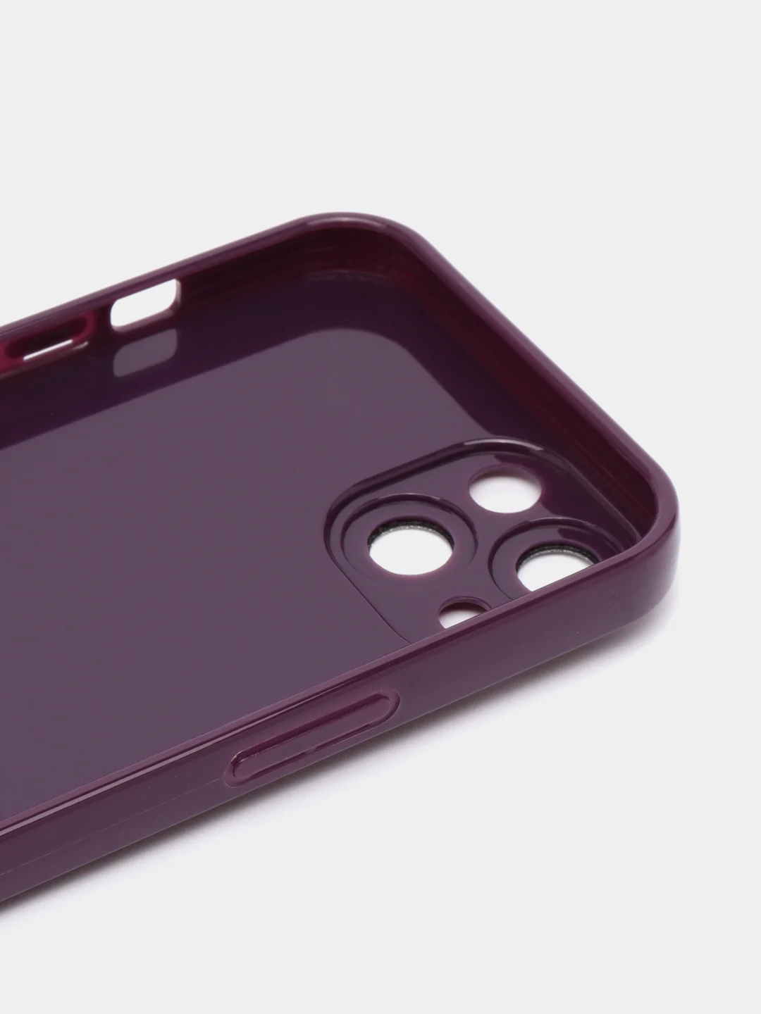 Сиреневый чехол для IPhone (Айфон) с защитой для камеры, 12, 13, 13 Pro, 14
