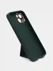 Зеленый чехол на iPhone c подставкой, 12, 13, 14