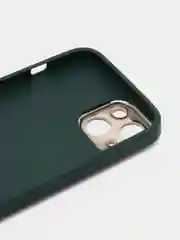 Зеленый чехол на iPhone c подставкой, 12, 13, 14
